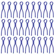 Plastic Bobbin Thread Holders 180pcs Spools Bobbin Buddies Set, Blue