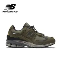 在飛比找PChome24h購物優惠-[New Balance復古鞋_中性_ 橄欖綠_M2002R