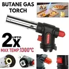 Butane Gas Torch Blow Torch Iron Welding Soldering Fire Lighter Frame Gun BBQ