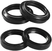 Front Fork Oil Seal & Dust Cover For AP-RIL ATL-ANTIC SP-RINT 400 2005-2007 SCAR-ABEO 4T 500 ATLA-NTIK KAFER 2001-2004 2005 2006(2pcs oil 2pcs dust)