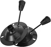 GANAZONO 2Pcs Tilt Mechanism Swivel Plate for Office Chair Replacement Chair Base with Efficient Functionality for Enhanced Comfort and Convenience