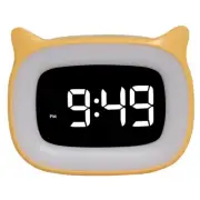 LED Night Light Alarm Clock, Desktop Functional Electronic Clock, Bedroom1089