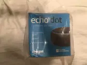 New Amazon Echo Dot 3rd Generation Smart Speaker W Alexa Black Brand New Sealed