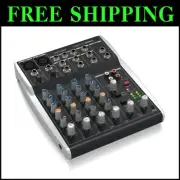 Compact 8-Channel Audio Mixer with USB Interface for Clear Sound Streaming