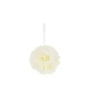 Mega Crafts - 6" Artificial Flower Pomander Kissing Ball - Ivory, 1PC