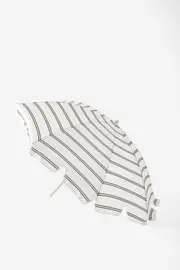 [Body] Body - Coolum Beach Umbrella - Black pinstripe OS BLACK PINSTRIPE