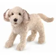 Folkmanis Labradoodle 51cm Animal Hand Puppet Kids/Children Storytelling Toy 3y+