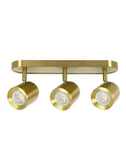 Rok 3 Light Spotlight in Aged Brass