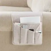 Premium Sofa Armrest 5 Pockets Organizer, Couch Recliner Armchair Caddy, 1/2"...