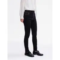 在飛比找ETMall東森購物網優惠-冬季新款修身復古撞色褲子