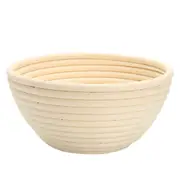 Round Banneton Brotform Rattan Basket Bread Dough Proofing Bowl Other Bakeware & Ovenware