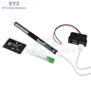Smart Electric Soldering Iron OLED 100W Fast Heat +LED Power Indicator Voltmeter