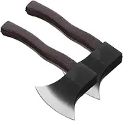TINEASUR 2pcs Simulated Axe Props Simulated Axe Prop Hatchet Foam Halloween Decors Fake Faux Hatchet Cosplay Axes Fake Ax Halloween Rubber