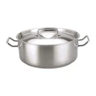 Chef Inox Elite Casserole Pan with Lid 7.25Ltr • PAS-FL464