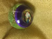 Orgonite - Peacock Purple & Glowing! - Inc Tensor and Kyanite - 175gr