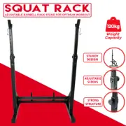 AKUMA Weight Lifting Home Gym Barbell Adjustable Squat Rack Strength ATG