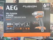 AEG 18V FUSION 4-Mode Impact Driver - Skin Only A18FID0