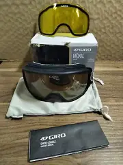 Giro Moxie Women's Snow Goggles Black Core Light Amber Gold /Yellow