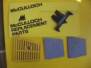 McCulloch Chainsaw Air Filters. Cover & Spike Pro Mac 310 320 330