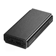 Blueendless 40Gbps USB4 M.2 NVMe SSD Enclosure with Cooling Fan Aluminum M.2 SSD Case Compatible with Thunderbolt 3 4 US