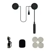 Motorcycle Helmet Earphone Bluetooth 5.3 Type-C -To-Two with Voice Control5735
