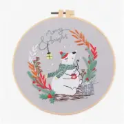 MerryStitch: Embroidery Magic Kit - Unleash Your Creativity with Easy Patterns!