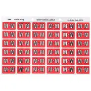 Avery Lateral File Side Tab Label 'M' 180 Pack