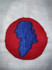 US Army patch, 11th Infantry Division, WW1, embroidered on felt orginal unused