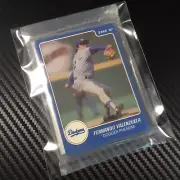 1987 STAR Unopened Pack Fernando Valenzuela Glossy /1000 RED - Taby Card™ MT 9.5