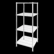 Modular Wire Storage Shelf 450 x 450 x 1800mm Steel Shelving