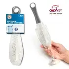 Foam Bottle Brush Flexible Glass Scourer Cleaning Sponge w/ Handle Non Scratch