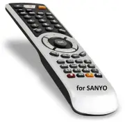 R/ Control for RC13040A ,RC1304-0A Sanyo TV : LCD24XR12F, LCD32XR12F, LCD39XR12F