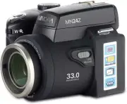 Minolta MN24Z 33 MP/1080p HD AF Digital Camera w/Interchangeable Lens Kit (BK)