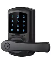 Keyless Entry Door Lock, Keypad Door Lock with Handle, Electronic Door Lock, ...
