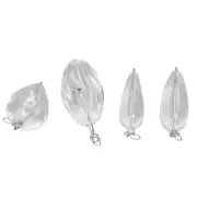 4Pcs Fishing Sinking Down Float Sinking Throwing Aid Pin Submerged Fishing JF