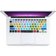 Silicone Hotkey Shortcut Protection Keyboard Cover US&EU Layout for MacBook Air
