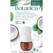 Botanica Plug In Diffuser Coconut Milk & Indonesian Patchouli 22mL