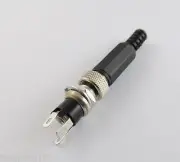 10 Sets Lockable 5.5mm x 2.1mm DC Power Plug Socket Female Panel Mount Connector
