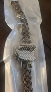 Brand New Attack on Titan 8 Inch Woven Bracelet Japanese Anime Jewelry