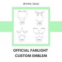 在飛比找蝦皮購物優惠-Fanlight CUSTOM EMBLEM AESPA W