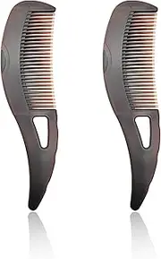 Lyvixora 2 PCS Dandruff Comb - Dandruff Remover Brush for Scalp Massage, Psoriasis & Itch Relief, Fine Tooth Scalp Comb for Women Men Kids, Hair Detox Tool to Remove Greasiness & Flakes​