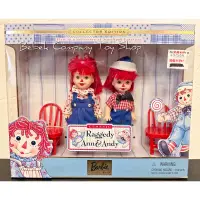 在飛比找蝦皮購物優惠-Mattel 1999年 raggedy Ann & And