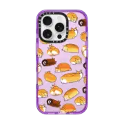 iPhone 16 Pro Impact Case Bread Corgis