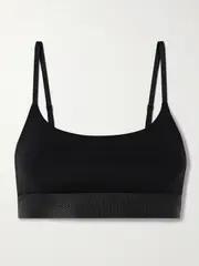[CDLP] CDLP - Lyocell-blend Jersey Bralette - Black - small small Black