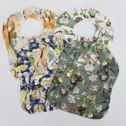 Baby Bibs May Gibbs Snuggle Pot Print Prints 4 x Pack 100% Cotton Handmade New