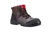 Amblers Unisex Adult 308C Metal Free Leather Safety Boots (Brown) - UTFS8738