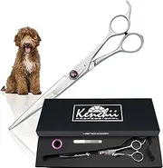 KENCHII Scorpion KESC8 Level-1 8 Inch Bevel Edge Even Handle Scissor