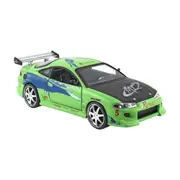 Fast and Furious Mitsubishi Eclipse 1:24 Scale Hollywood Ride Diecast Vehicle