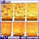 USB Rechargeable Night Light Warm White Light Kids Bedside Lamp for Home Decor