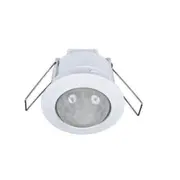 10 x CROWN LIGHTING Infrared Ceiling Motion Sensor 360° - Over Ride – Recessed